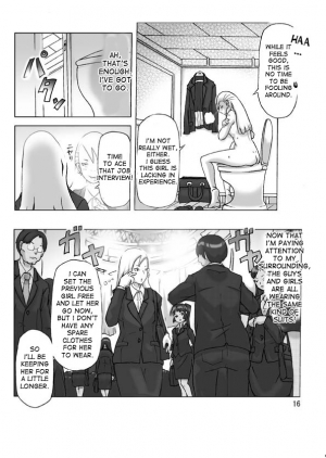[ts-complex2nd (Asagiri)] Tamatama Toorigakatta Shuukatsuchuu no Joshidaisei ni Kigaete [English] [desudesu] - Page 17