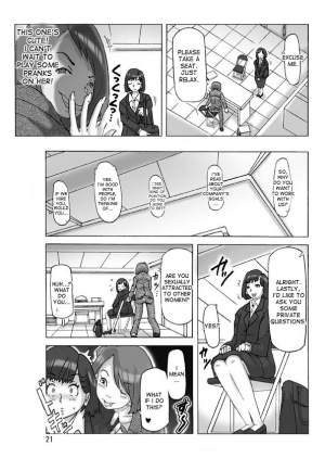[ts-complex2nd (Asagiri)] Tamatama Toorigakatta Shuukatsuchuu no Joshidaisei ni Kigaete [English] [desudesu] - Page 22