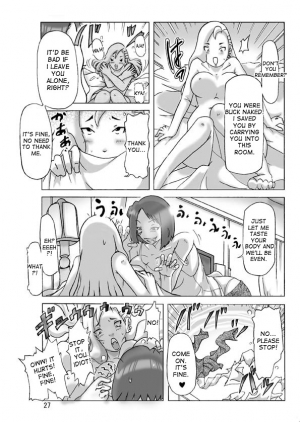 [ts-complex2nd (Asagiri)] Tamatama Toorigakatta Shuukatsuchuu no Joshidaisei ni Kigaete [English] [desudesu] - Page 28