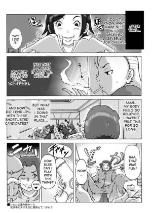 [ts-complex2nd (Asagiri)] Tamatama Toorigakatta Shuukatsuchuu no Joshidaisei ni Kigaete [English] [desudesu] - Page 38