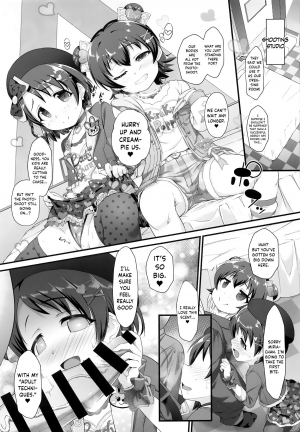 (C96) [CHARAN PORAN (Nekono Matatabi)] Chie to Miria wa Mesugaki Tenshi (THE  CINDERELLA GIRLS) [English] {Hennojin} - Page 5