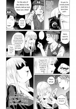 (C90) [Chemical Janky (Shiruka Bakaudon)] Yankee JC Bokobokorin! | Beating Up a Yankee JC! [English] - Page 23