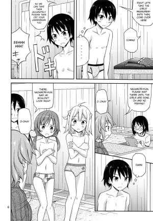 [Redraw] [Nihon Dandy (Matsuno Susumu)] Ore dake Atashi dake Hadaka ni Sareta Shintaikensa [English] - Page 5
