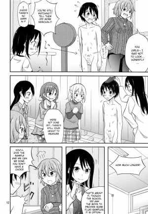 [Redraw] [Nihon Dandy (Matsuno Susumu)] Ore dake Atashi dake Hadaka ni Sareta Shintaikensa [English] - Page 11
