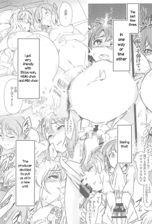 (C94) [Suimitsutou Koubou (Momo no Suidousui)] YukiChinpo Futanari Yukiho to Ritsuko ga Lesson Suru Hon (THE ) [English] [TreePerception] - Page 4