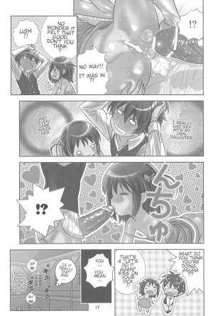 (Puniket 23) [Byousatsu Tanukidan (Saeki Tatsuya)] Asuha no No-Pan Hamehame Daisakusen | Asuha's no Panties Sex Strategy (Lotte no Omocha!) [English] [Rizel] - Page 17