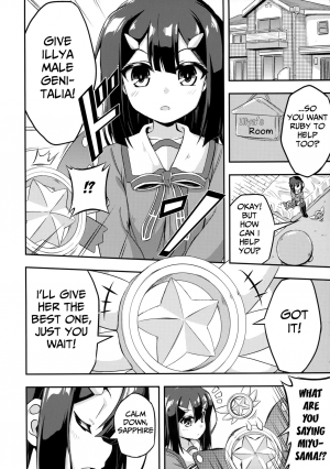 (SC2015 Autumn) [Achromic (Musouduki)] Loli & Futa Vol. 2 (Fatekaleid liner Prisma Illya) [English] [Mongolfier] - Page 5