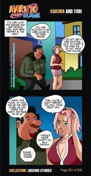 Absurd Stories- Sakura and Tobi (Naruto) - Page 1
