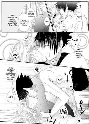 (Koi Sasuraeba Ai to Naru) [Heinetsu 37°C (Nanae Juu)] Kimi dake ni Wagamama o (Naruto) [English] [biribiri] - Page 23