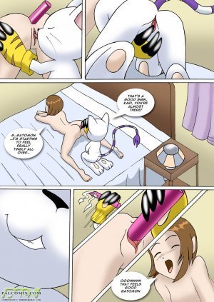 Digimon – Gatomon’s Playtime - Page 8
