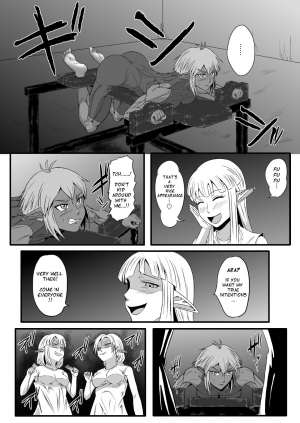  [Tick (Tickzou)] Kusuguri Goumon Taikyuu Hon ~Dark Elf Sokkin Hen~ | Tickling Torture Endurance Book ~Dark Elf Entourage~ [English] [Taipan Translationz]  - Page 14