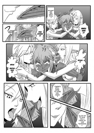  [Tick (Tickzou)] Kusuguri Goumon Taikyuu Hon ~Dark Elf Sokkin Hen~ | Tickling Torture Endurance Book ~Dark Elf Entourage~ [English] [Taipan Translationz]  - Page 18