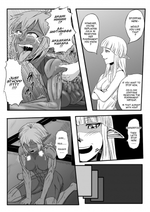  [Tick (Tickzou)] Kusuguri Goumon Taikyuu Hon ~Dark Elf Sokkin Hen~ | Tickling Torture Endurance Book ~Dark Elf Entourage~ [English] [Taipan Translationz]  - Page 24