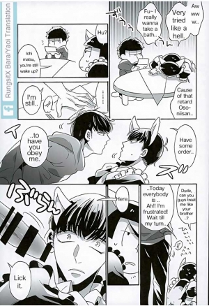 (6tsugo no Tamashii Forever) [Mata Kara Stream (Mohorovicic Matako)] Ero Doujin Mitai ni Jinan ni Ranbou Suru Hon (Osomatsu-san) [English] - Page 6