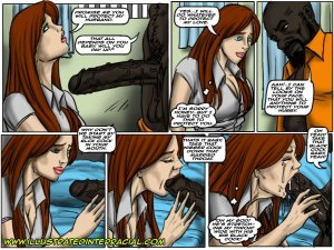 Prison Story- illustrated interracial - Page 6