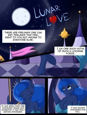 Lunar love (My little pony)