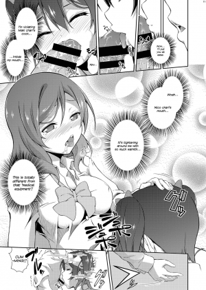 [Doku Tonkotsu Niku Dorei (Tanohito)] Love Linve! 3 - Nikochin Chu→Doku (Love Live!) [English] {defski} [Digital] - Page 12