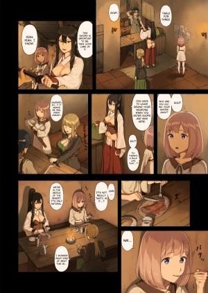 [Irotenya] Onna Boukensha-tachi ga Sabaku no Oasis ni Tachiyoru to... [English] [biribiri] - Page 10