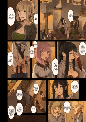 [Irotenya] Onna Boukensha-tachi ga Sabaku no Oasis ni Tachiyoru to... [English] [biribiri] - Page 22