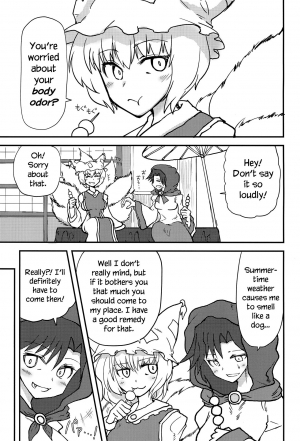 (C92) [Psychetangle (Keta)] Ran-sama no Futanari Chinpo Massage! | Ran’s Futanari Penis Massage! (Touhou Project) [English] [Erelzen] - Page 3