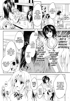  (C92) [Samurai Ninja GREENTEA] Rakuen Keikaku Darkness 2nd -Anaphylaxis is inevitable- Futanari Yami Futatabi (To LOVE-Ru Darkness) [English] [Decensored]  - Page 8