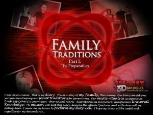 Family Traditions. Part 1- Incest3DChronicles
