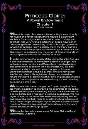 Princess Claire: A Royal Endowment - Page 2