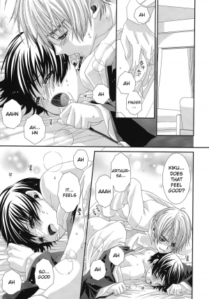 [Juuokubunritsu (Miwa Azusa, Sakakibara Tomomi)] Hoshi no Furu Yoru no Motogatari (Hetalia: Axis Powers) [English] - Page 25
