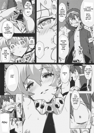  [Circle ED (ED)] Nia-hime no eroi hon -ecchi tte ittai nan desu ka? ~ | Nia-hime's Erotic Book ~Just What is Ecchi?~ (Tengen Toppa Gurren Lagann) [English] [Anon+YQII]  - Page 9