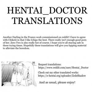 (GOOD COMIC CITY 25) [Bad Mushrooms (4why&Chicke III, mimo)] DARLING Ningen Shikkaku (DARLING in the FRANXX) [English] [Hentai_Doctor] - Page 39