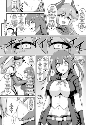 (COMIC1☆15) [Ikameshi Shokudou (Ikameshi)] Les Inma no Inmon Kairaku Choukyou | A Lesbian Succubus’s Lust Crest Pleasure Training [English] {darknight} - Page 4