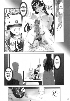(C79) [G-power! (SASAYUKi)] Toaru Kagaku de Shokushu Yuugi | A Certain Scientific Tentacle Game (Toaru Kagaku no Railgun) [English] {doujin-moe.us} - Page 18