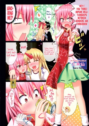 (Kouroumu 7) [Kamikadou (Ginyou Haru)] Gensoukyou Rakuenka Keikaku 02 | Gensokyo Paradise Transformation Plan 02 (Touhou Project) [English] =TV + Afro= - Page 4