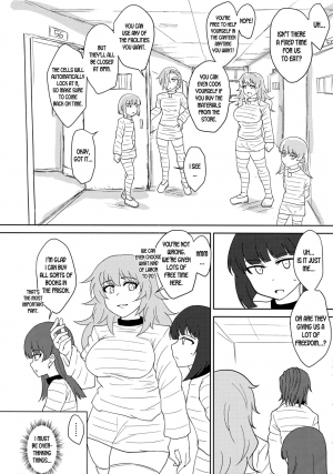 (Futaket 15) [Rock Steady (Suzurame)] Futanari Prison 2 Dairoku Kangoku Houkoku Ni [English][desudesu] - Page 10