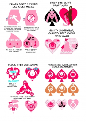 [Fully Automatic Public Service Woman (Kobe no Tsukaka)] A book that Proposes designs for sissy tattoos [English][ShujinScanlations] - Page 12