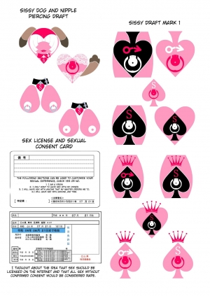 [Fully Automatic Public Service Woman (Kobe no Tsukaka)] A book that Proposes designs for sissy tattoos [English][ShujinScanlations] - Page 14