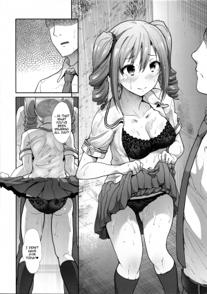 (C94) [Takemasaya (Takemasa Takeshi)] Seifuku Seikou ~Kanzaki Ranko & Mizumoto Yukari~ (THE  CINDERELLA GIRLS)[English] [Tigoris Translates & 1 2 Translations] - Page 6