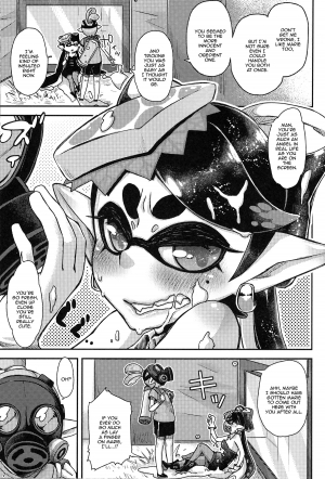 (C88) [Hanairogaeru (Kitsuneko Anko)] Ika no Seitai Chousa Houkokusho (Splatoon) [English] {thetsuuyaku} - Page 7
