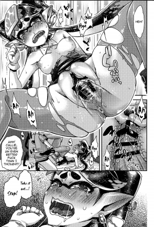 (C88) [Hanairogaeru (Kitsuneko Anko)] Ika no Seitai Chousa Houkokusho (Splatoon) [English] {thetsuuyaku} - Page 13