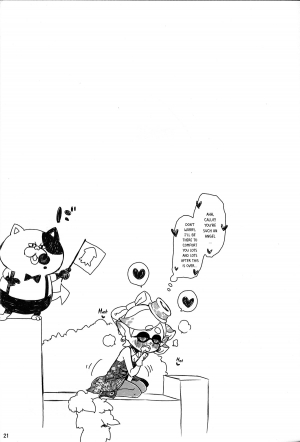 (C88) [Hanairogaeru (Kitsuneko Anko)] Ika no Seitai Chousa Houkokusho (Splatoon) [English] {thetsuuyaku} - Page 21