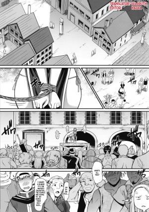 (C96) [Hooliganism (Murasaki Syu)] Roshutsu Kairaku ni Kusshite Mesu Ochi Shita Sugata Minna ni Mirarechatte Watashi Korekara Dousurun daro? [English] =White Symphony= - Page 6