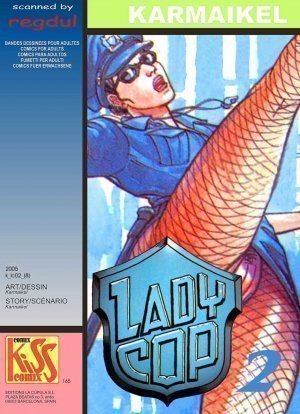 Karmakiel-Lady Cop Kiss Comix