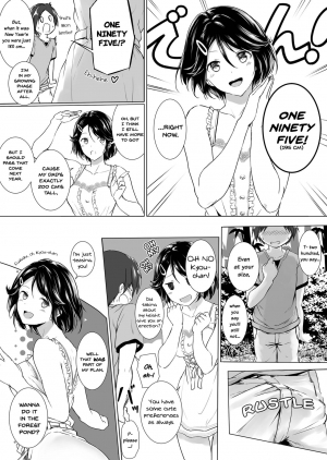 [Honey lounge (Hachimitsu)] Choushin Itoko to Ecchii Koto Shiyo | I Want to Do Sexy Things with My Tall Younger Cousin [English] [JasmineTea] - Page 9