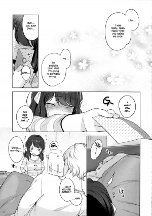 (COMITIA111) [Mothman (Henreader)] Nanimo Kikazu ni Tometekudasai. | Please Let Me Stay With You, No Questions Asked. [English] [Facedesk] - Page 21
