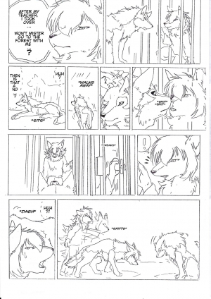 (Kemoket 2) [KTQ48 (B-curd)] Ori Ookami Ojii-san to Ame no Koi | The love story of Ame and Mr Wolf (Ookami Kodomo no Ame to Yuki) [English] [alphya04] - Page 4