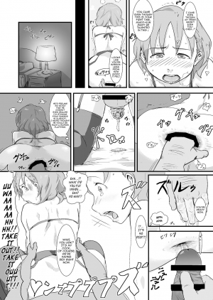  [Goma Brothers (Gomabura)] Makio-kun Tanetsuki Oji-san to Ochinchin nanka ni Zettai Makenai Hon (THE  SideM) [English] {Hennojin} [Digital]  - Page 13