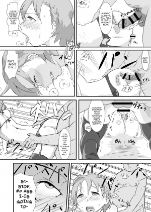  [Goma Brothers (Gomabura)] Makio-kun Tanetsuki Oji-san to Ochinchin nanka ni Zettai Makenai Hon (THE  SideM) [English] {Hennojin} [Digital]  - Page 14