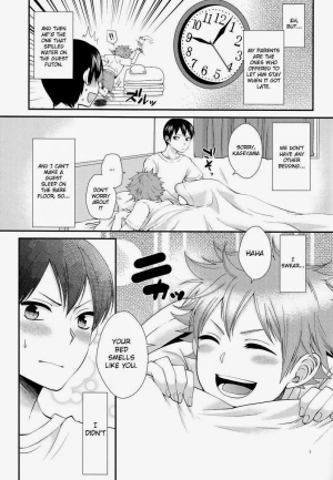 (SUPER22) [ErotIs (Narita Koh)] Onaji Kimochi de ii Kimochi | The Same Feelings Are Good Feelings (Haikyuu!!) [English] [Shadoukun] - Page 7