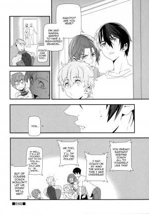 (HaruCC20) [Maraparte (Kojima Shoutarou)] Mizu mo Shitataru (Free!) [English] - Page 24