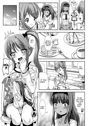 [L.P.E.G. (Marneko)] Asa Onna na Ore to Futanarikko Ojousama 3 LIVE A LIVE [English] [Desudesu] [Digital] - Page 8